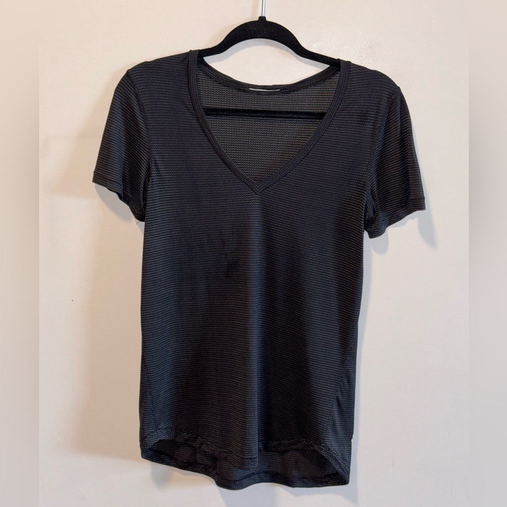 Lululemon Athletica Black V-Neck